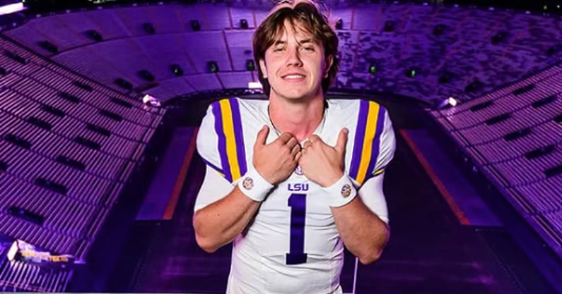 LSU is in the final two for Texas 4-star QB Bowe Bentley (Photo: Bowe Bentley)